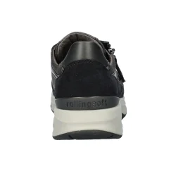 Gabor suede rollingsoft sneakers  - sort/gr� 7687867