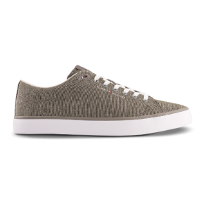 Tommy Hilfiger TH HI VULC LOW CORE CHAMBRAY SNEAKER - grey
