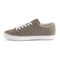 Tommy Hilfiger TH HI VULC LOW CORE CHAMBRAY SNEAKER - grey