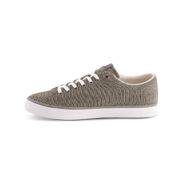 Tommy Hilfiger TH HI VULC LOW CORE CHAMBRAY SNEAKER - grey