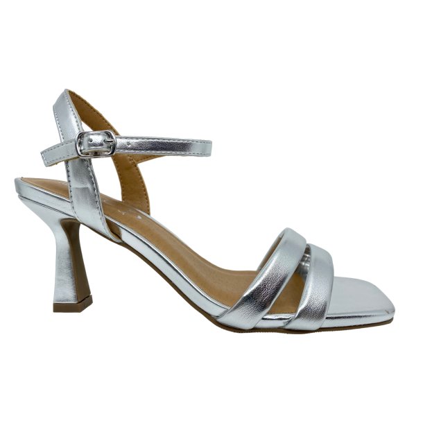 B&Co sandal m. hl - silver 282136000