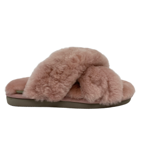 Woolies hjemmesko - fawn 1025 cross luxe