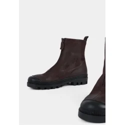 Lofina st�vle m. zip - brun 4364