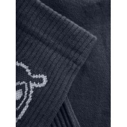 Knowledge Cotton Tennis sock 2-pack - total eclipse 4130003
