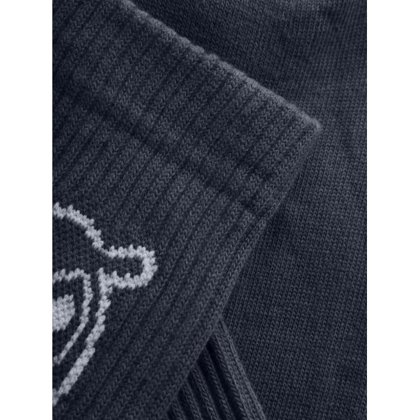 Knowledge Cotton Tennis sock 2-pack - total eclipse 4130003