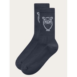 Knowledge Cotton Tennis sock 2-pack - total eclipse 4130003