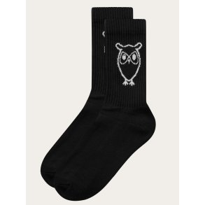 Knowledge Cotton Tennis sock 2-pack - sort 41300003