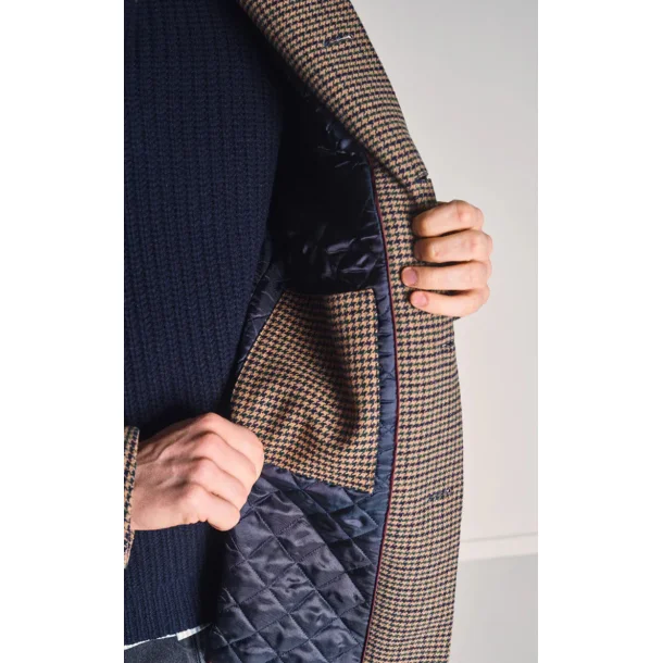 Blue de G�nes Massone check Jacket - multi check 