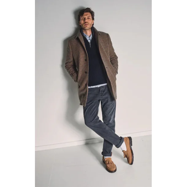 Blue de G�nes Massone check Jacket - multi check 