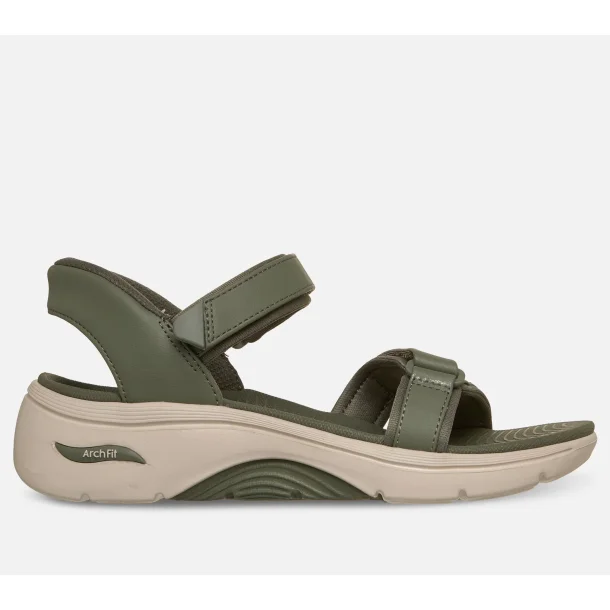 SKECHERS sandal Slip-ins Go Walk Arch Fit 2.0 Laura - Olive 140893