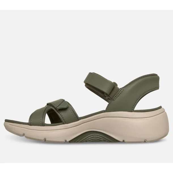 SKECHERS sandal Slip-ins Go Walk Arch Fit 2.0 Laura - Olive 140893