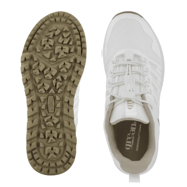 Green Comfort Track N' Trail Thea sneaker - hvid 231015Q62