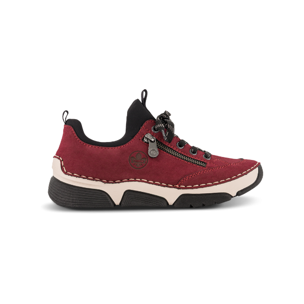 Rieker sko  - bordeaux 45973-36
