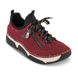 Rieker sko  - bordeaux 45973-36