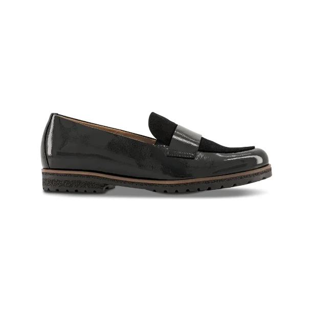 Gabor loafer - sort 400501002