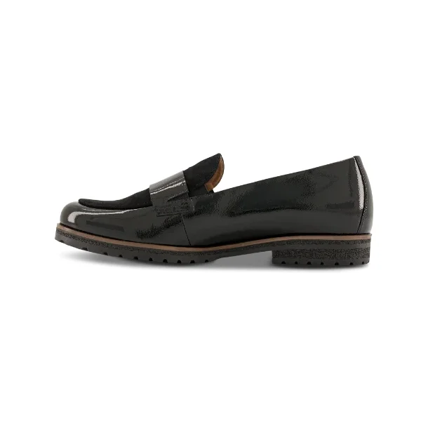 Gabor loafer - sort 400501002