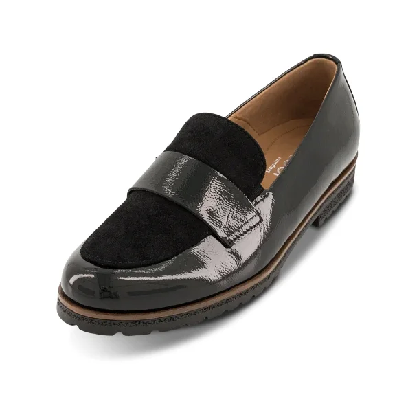 Gabor loafer - sort 400501002