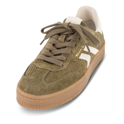 Tamaris sneaker- oliven/hvid 1-23723-44 