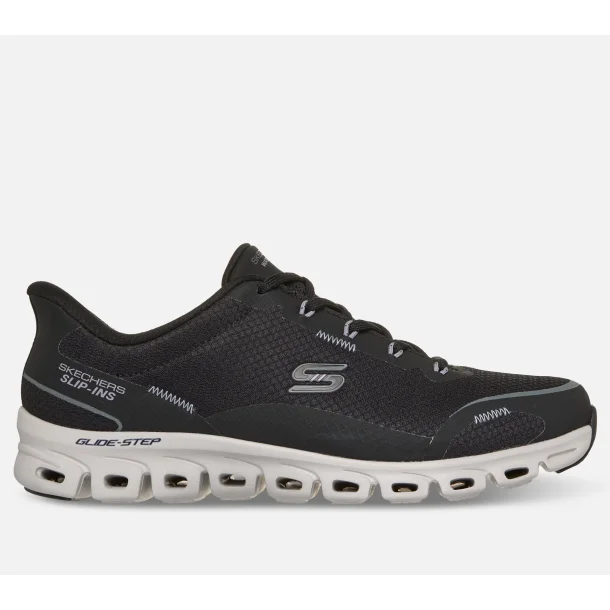 SKECHERS Slip-ins Glide-Step - Drizzle Waterproof - sort