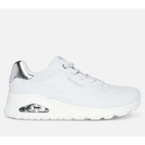 SKECHERS Uno 155196 Shimmer Away - white