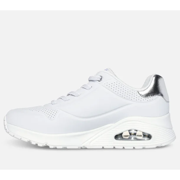 SKECHERS Uno 155196 Shimmer Away - white