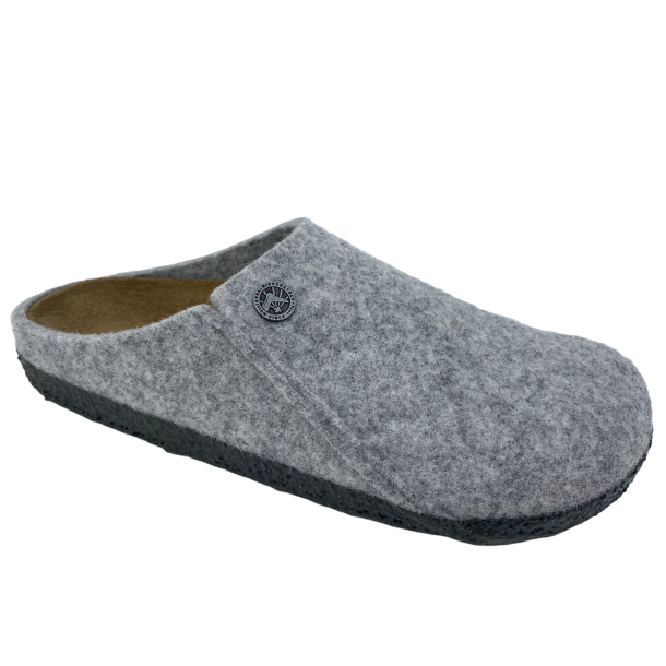 Birkenstock Zermatt Rivet hjemmesko - light gray 1014934 narrow fit 