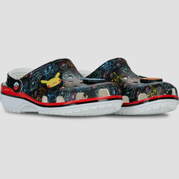 Crocs pokemon print cls clog - sort