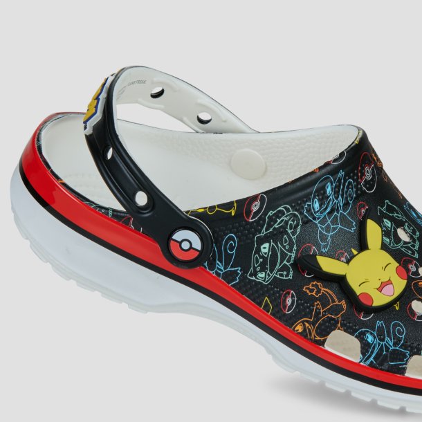Crocs pokemon print cls clog - sort