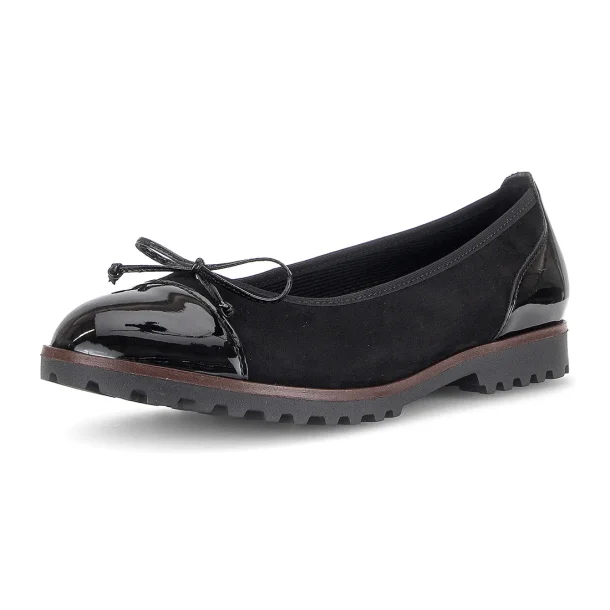 Gabor ballerina - sort 300701007