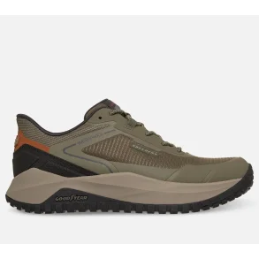 SKECHERS Relaxed Fit: Slip-ins: Badger - Koda - Waterproof - Olive 211367