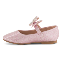 Mia Maja ballerina med sommerfugl - rosa glimmer 3416500305