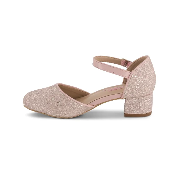 Mia Maja B�rnepumps Rosa glimmer - 3416500564