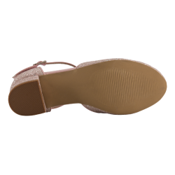Mia Maja B�rnepumps Rosa glimmer - 3416500564