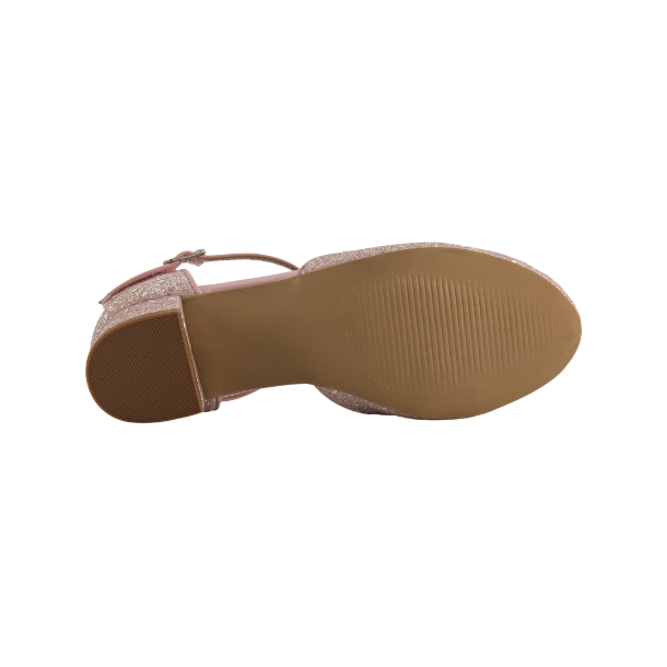 Mia Maja B�rnepumps Rosa glimmer - 3416500564