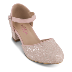 Mia Maja B�rnepumps Rosa glimmer - 3416500564