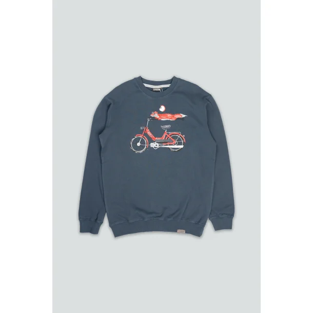 LAKOR Foxtail Crewneck - Blueberry 