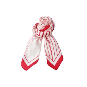 Black Colour BCTyra mini scarf - r�d