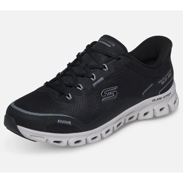 SKECHERS Slip-ins Glide-Step - Drizzle Waterproof - sort