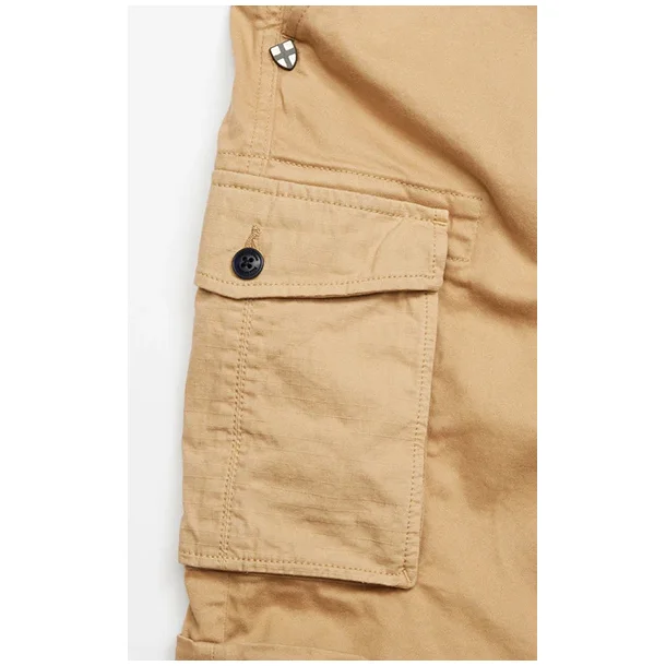 Blue de Gnes Paulino Cargo Shorts - khaki 