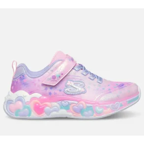 SKECHERS  Eternal Heart Lights 302696N - Light Pink Mult
