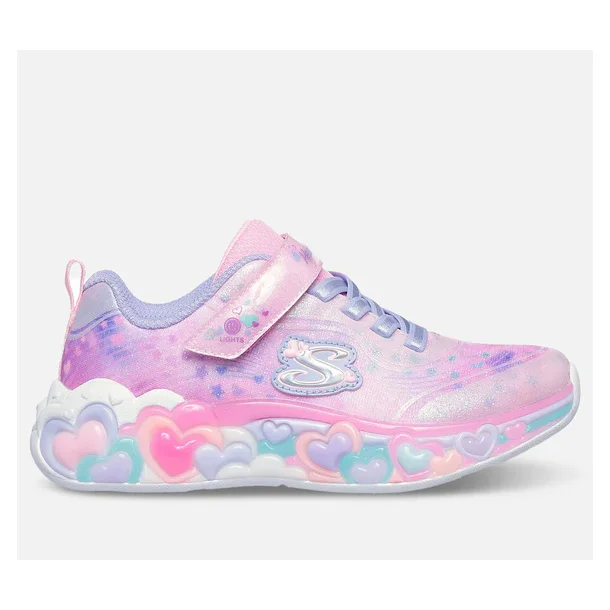 SKECHERS  Eternal Heart Lights 302696N - Light Pink Mult
