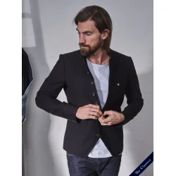 Blue de Gnes Casella officers blazer - Black