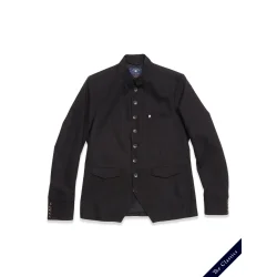 Blue de Gnes Casella officers blazer - Black