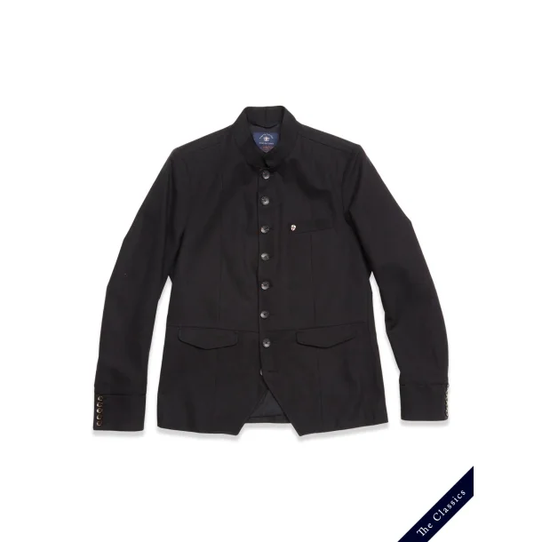 Blue de Gnes Casella officers blazer - Black