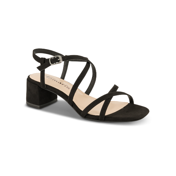 Tamaris sandal m. hl - black 1-28204-42