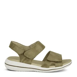 Green Comfort Leaf Lucy sandal - olive 422004Q30