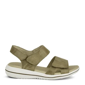 Green Comfort Leaf Lucy sandal - olive 422004Q30