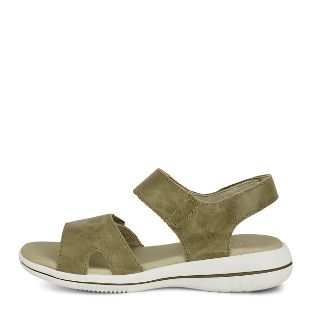 Green Comfort Leaf Lucy sandal - olive 422004Q30