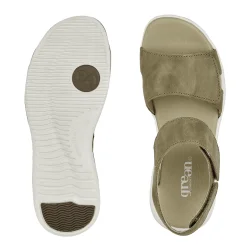 Green Comfort Leaf Lucy sandal - olive 422004Q30