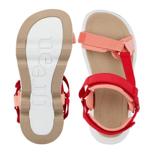 Green Comfort Venice Vaia sandal - r�d 422045Q62